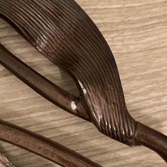 Michael Aram tulip servers brown enamel - Picture 6 of 14